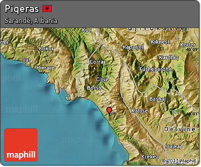 Satellite Map of Piqeras