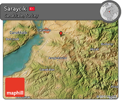 Satellite Map of Saraycık