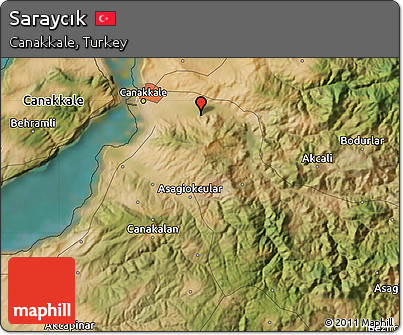Satellite Map of Saraycık
