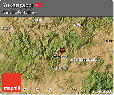 Satellite Map of Yukarışapçı