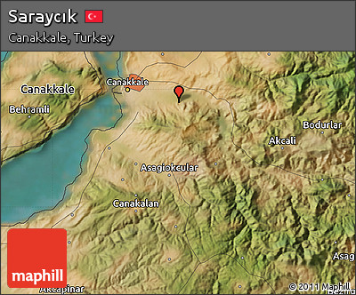 Satellite Map of Saraycık