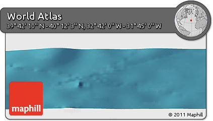 Satellite Panoramic Map of the Area around 39° 57' 6" N, 32° 13' 30" W