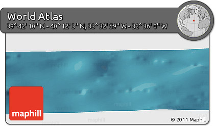 Satellite Panoramic Map of the Area around 39° 57' 6" N, 33° 4' 30" W