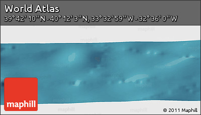 Satellite Panoramic Map of the Area around 39° 57' 6" N, 33° 4' 30" W