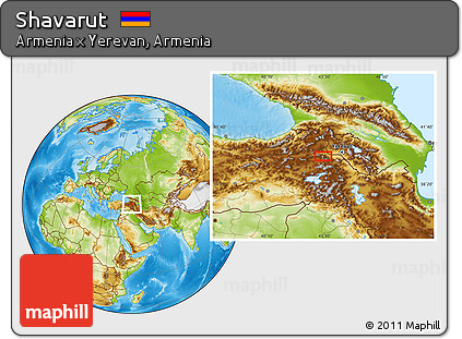 Physical Location Map of Shavarut