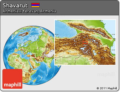 Physical Location Map of Shavarut