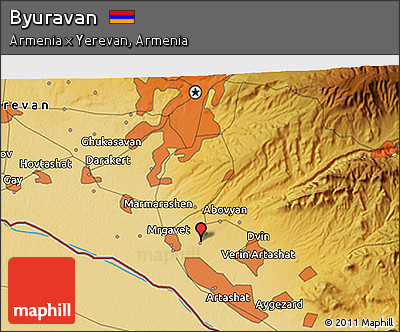 Physical 3D Map of Byuravan