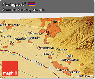 Physical 3D Map of Noragavit'