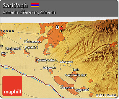 Physical 3D Map of Sarit'agh