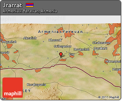Satellite 3D Map of Jrarrat