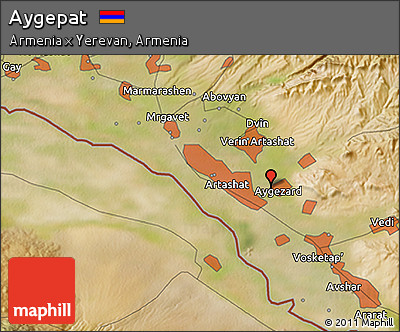 Satellite 3D Map of Aygepat