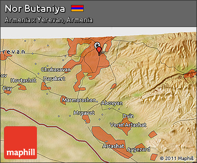 Satellite 3D Map of Nor Butaniya