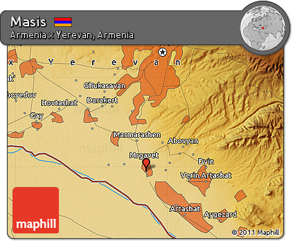 Physical Map of Masis