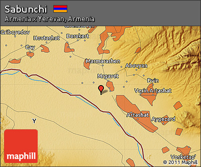 Physical Map of Sabunchi