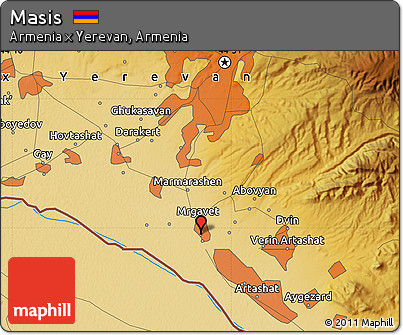 Physical Map of Masis