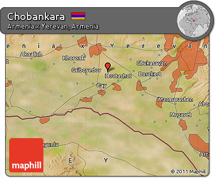 Satellite Map of Chobankara