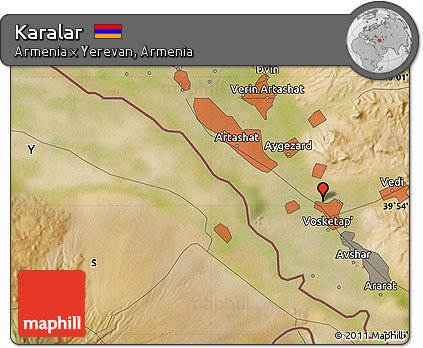 Satellite Map of Karalar