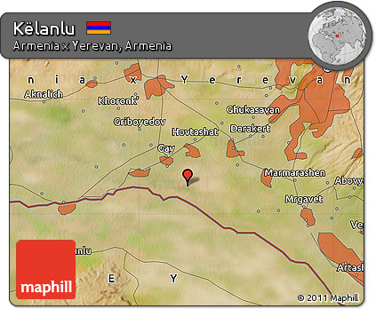 Satellite Map of Këlanlu