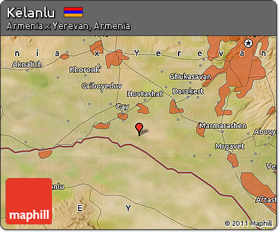 Satellite Map of Këlanlu