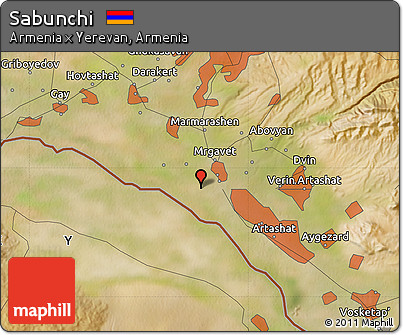 Satellite Map of Sabunchi