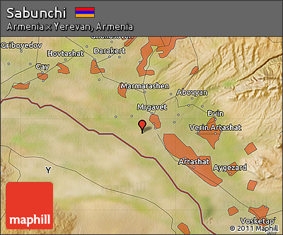 Satellite Map of Sabunchi