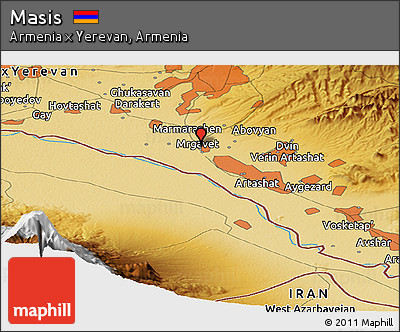 Physical Panoramic Map of Masis