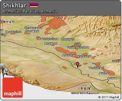 Satellite Panoramic Map of Shikhlar