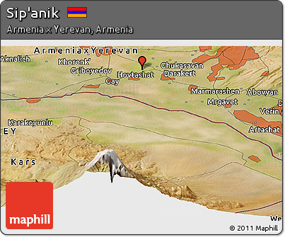 Satellite Panoramic Map of Sip'anik