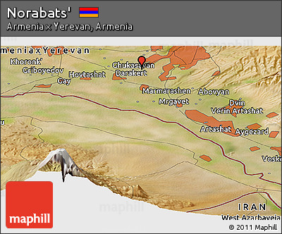 Satellite Panoramic Map of Norabats'