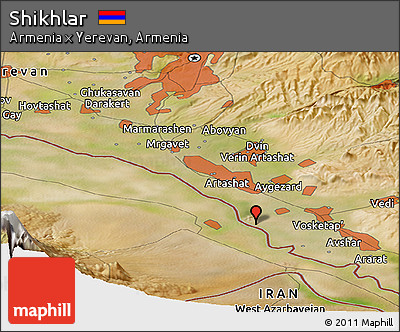 Satellite Panoramic Map of Shikhlar