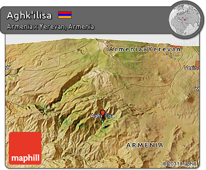Satellite 3D Map of Aghk'ilisa