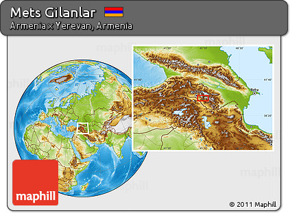 Physical Location Map of Mets Gilanlar