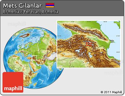 Physical Location Map of Mets Gilanlar