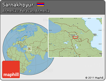 Savanna Style Location Map of Sarnakhpyur