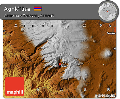 Physical Map of Aghk'ilisa
