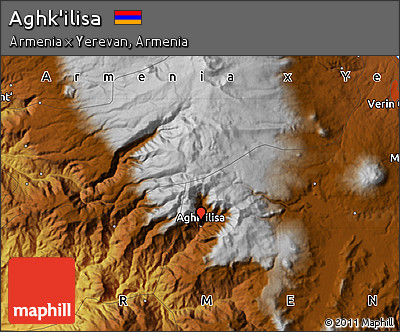 Physical Map of Aghk'ilisa