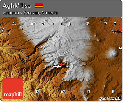Physical Map of Aghk'ilisa