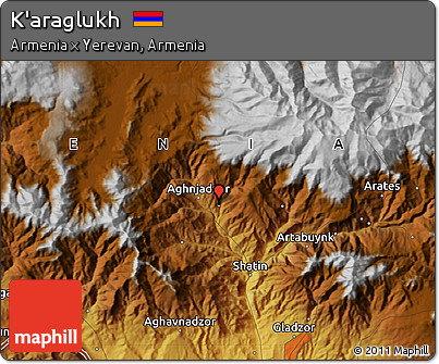Physical Map of K'araglukh