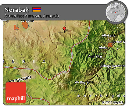 Satellite Map of Norabak
