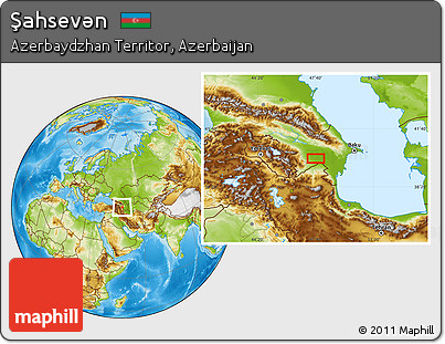 Physical Location Map of Şahsevǝn
