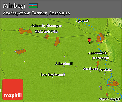 Physical 3D Map of Minbaşı