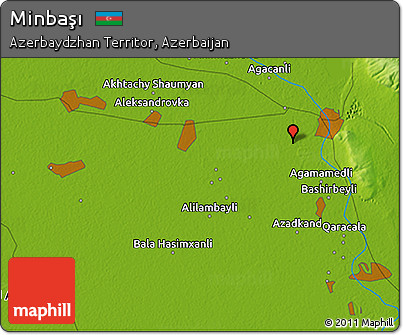 Physical 3D Map of Minbaşı