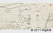 Shaded Relief 3D Map of Langar