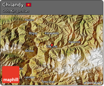 Satellite Map of Chilandy