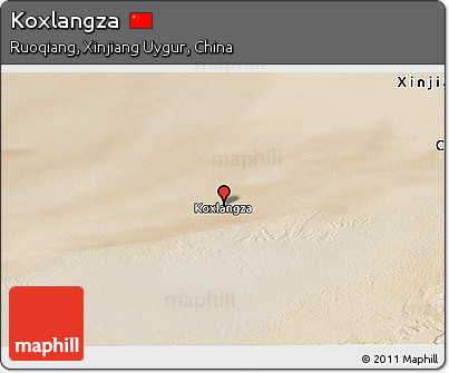 Satellite Panoramic Map of Koxlangza