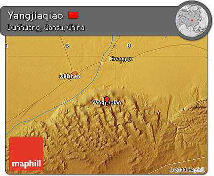 Physical Map of Yangjiaqiao