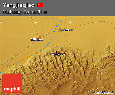 Physical Map of Yangjiaqiao