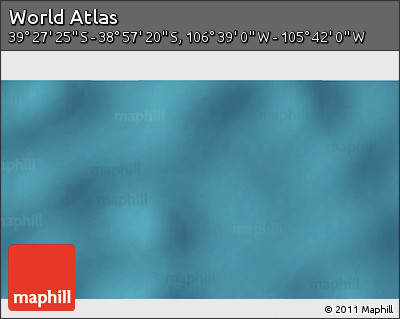 Satellite 3D Map of the Area around 39° 12' 22" S, 106° 10' 30" W
