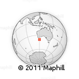 Outline Map of the Area around 39° 12' 22" S, 119° 55' 30" E, rectangular outline