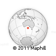 Outline Map of the Area around 39° 12' 22" S, 130° 58' 29" E, rectangular outline